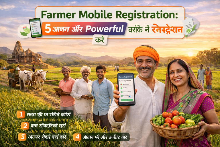 Farmer Mobile Registration 5 आसान और Powerful तरीके से तुरंत रजिस्ट्रेशन करें