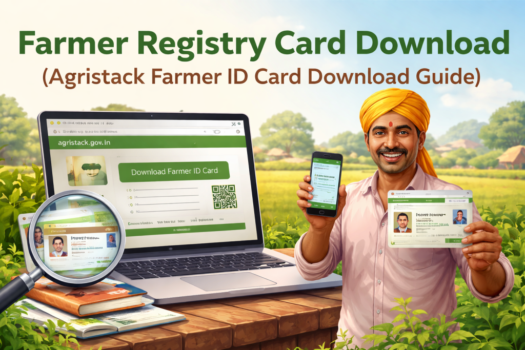 Farmer Registry Card Download (Agristack Farmer ID Card Download Guide)