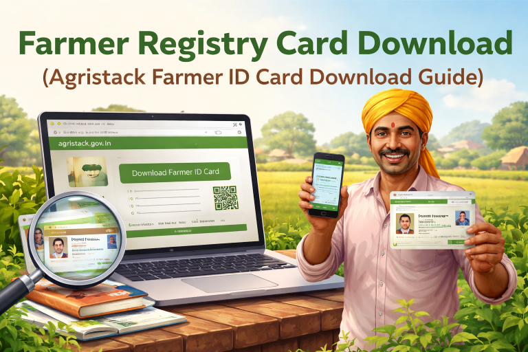 Farmer Registry Card Download (Agristack Farmer ID Card Download Guide)