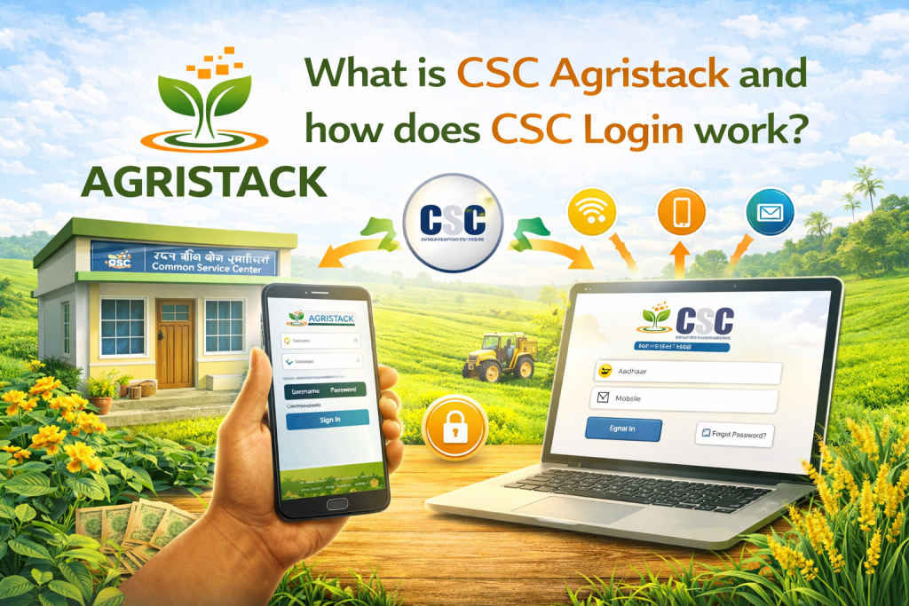 What is CSC Agristack and how does CSC Login work