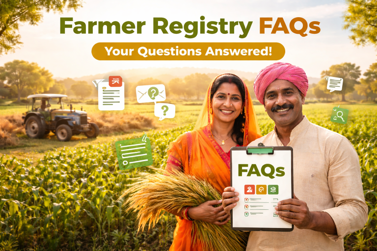 Farmer Registry FAQs Complete Guide to राजस्थान फार्मर आईडी रजिस्ट्रेशन & Common Issues