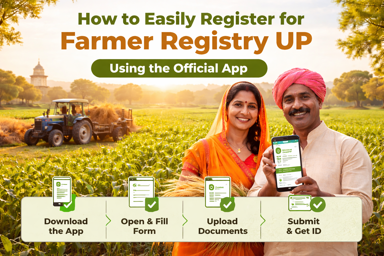 Official App How to Easily Register for Farmer Registry UP Using the Official App: A ...